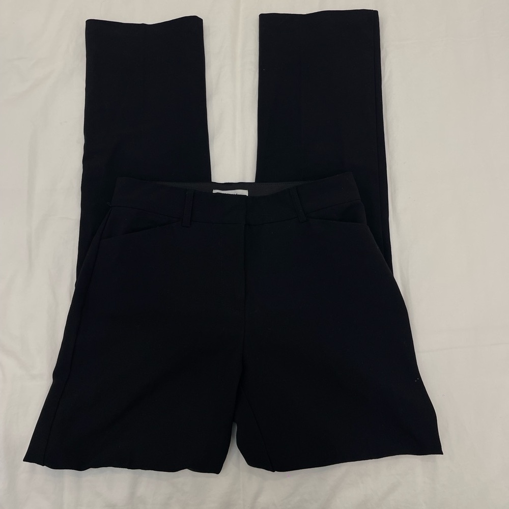 Suzy Shier Classic Black Trousers